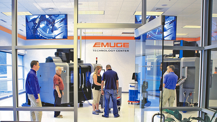 Emuge holding joint open house