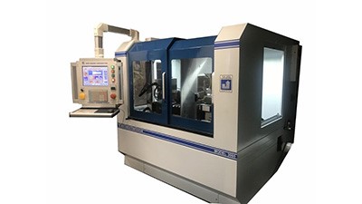 Dual spindle 5-axis CNC profile grinder