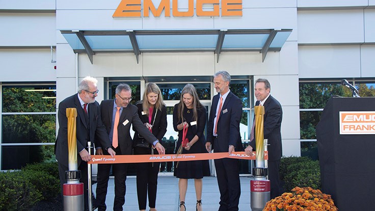 Grand opening at Emuge’s expanded manufacturing facility