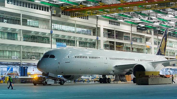 Boeing suspends 787 South Carolina operations