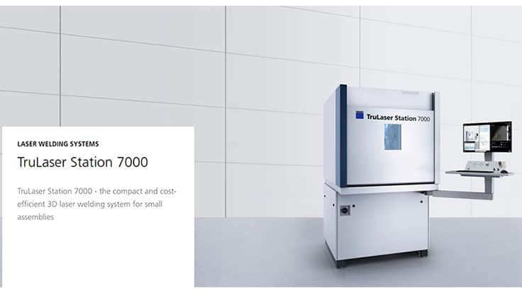 TRUMPF's TruLaser Station 7000 3D; Virtual in-house event