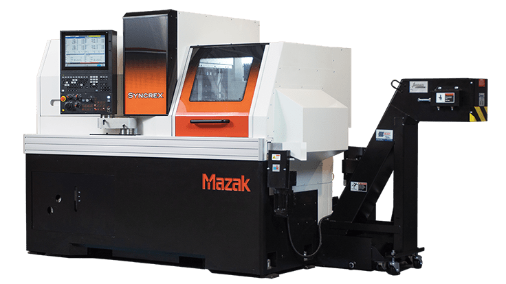 Mazak’s SYNCREX Swiss-style machines