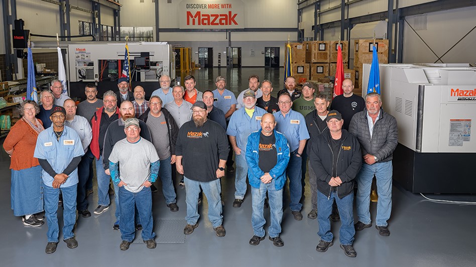 Veterans are key in workforce development at Mazak