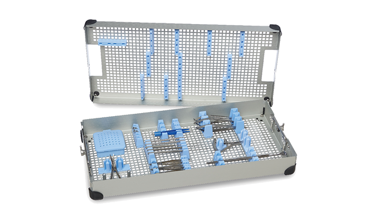Surgical instrument protection trays