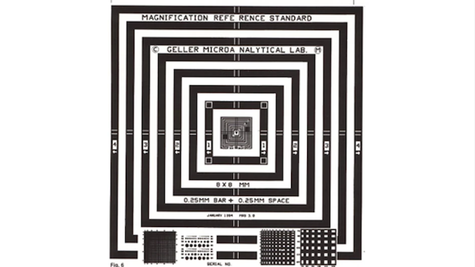Traceable stage micrometer - Today's Medical Developments