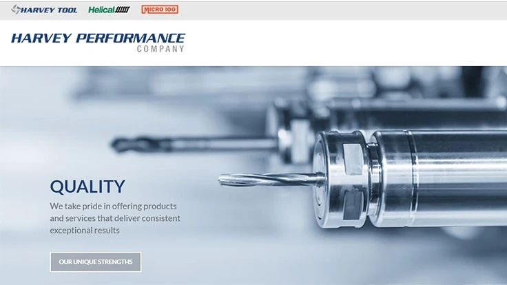 Harvey Performance Co.'s home page