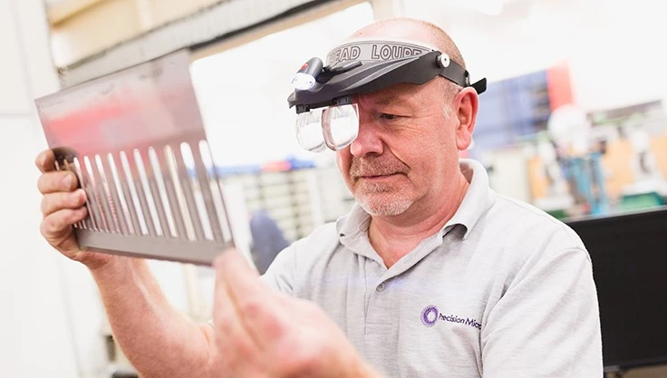 Photo courtesy of Precision Micro