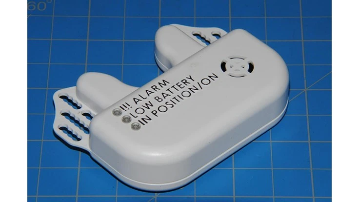 The TrachAlarm will alert a child's caregiver if a tracheostomy tube becomes dislodged.