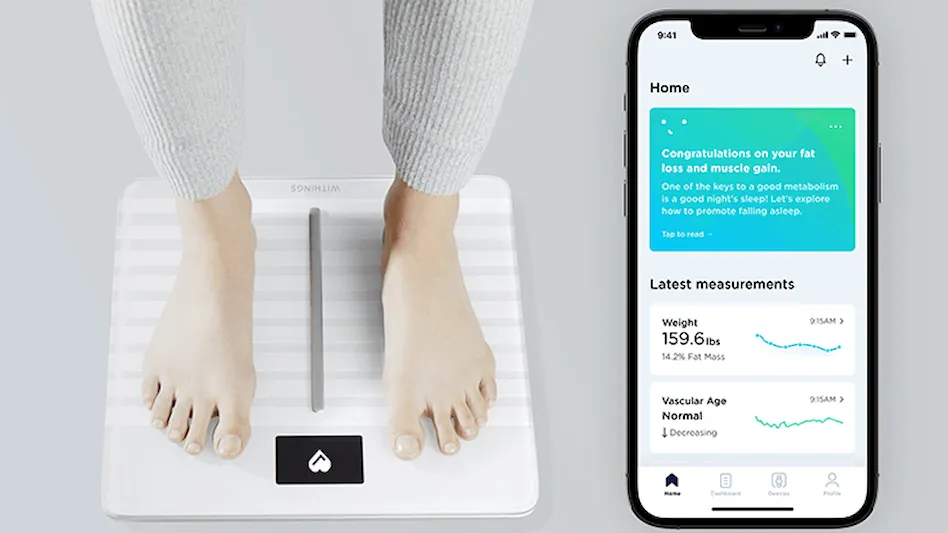 Withings' latest smart scale to measure advanced body composition