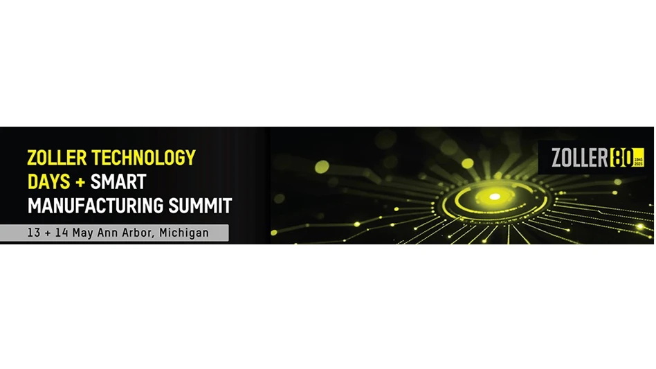Text reading ZOLLER Technology Days & Smart Manufacturing Summit