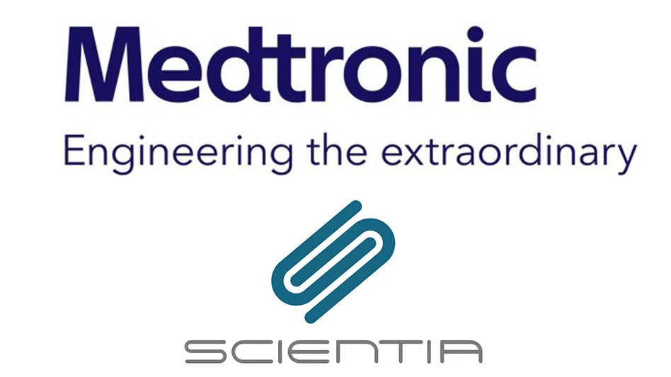 Medtronic and Scientia logos